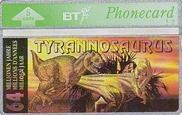 UK Bto 65 Dinosaur Series (8) Tyrannosaurus - 345D - BT Buitenlandse Uitgaven