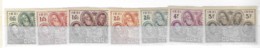 Belgian Belgisch Congo Kongo Belge 185 / 191 MLH Very Light Hinged 1935  4 Kings Koningen Rois - Unused Stamps