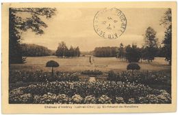 CPA SAINT AMAND DE VENDOME - Château D'Ambloy - Ed. A. Breger Frères - Saint Amand Longpre