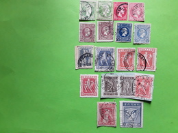 GRECE/ GREECE 1876 - 1917 , Lot De 18 Timbres Obl , Ensemble BTB,  Cote 35 Euros - Collections