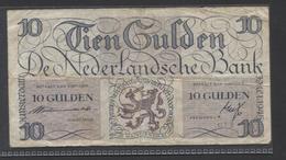 Netherlands  10 Gulden 7-5 1945 : Lieftincktientje - NR 2 AD 068885 - See The 2 Scans For Condition.(Originalscan ) - 50 Gulden
