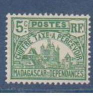 MADAGASCAR         N°  YVERT    TAXE   10         NEUF AVEC CHARNIERE      ( Char 02/18 ) - Postage Due