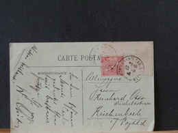 A8812  CP MONACO   POUR ALLEMAGNE BORD DE FEUILLE - Lettres & Documents