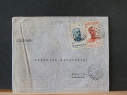 A8837 LETTRE    MADAGASCAR  1950 POUR PARIS - Lettres & Documents