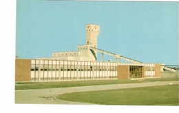 THOMPSON, Manitoba, Canada, International Nickel Co Mine Site, Head-Frame, Old Chrome Postcard - Thompson