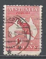 Australia 1913. Scott #2 (U) Kangaroo And Map - Oblitérés