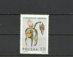 Poland 1965 - Flowers, Orchids, MNH - Autres & Non Classés