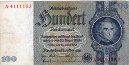Billet Allemand De 100 Reichsmarks Du 24 Juin 1935 - - 100 Reichsmark