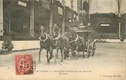 Sports - Hippisme - Vichy - Attelage 4 Chevaux - Concours Hippiques De France - Un Mail - Cachet De Tours - Hípica