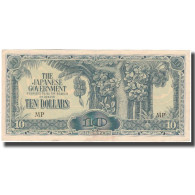 Billet, MALAYA, 10 Dollars, Undated (1944), KM:M7c, TTB+ - Philippines