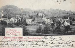 KURORT MORSCHACH → Gruss Von Hotel & Pension Frohnalp Anno 1900    ►RAR◄ - Morschach