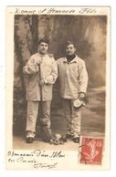 Carte Photo Militaria - Soldats Corvées 1909 - Uniformen