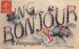 69-AMPLEPUIS- UN BONJOUR - Amplepuis