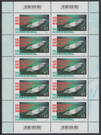 !a! GERMANY 2019 Mi. 3436 MNH SHEET(10) - Harbor Porpoise; Endangered German Whale Species - 2011-2020
