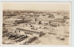 Carte Photo IDAHO US -  Birds Eye View - BUHL In 1919 - Shops - Wagons - Sawmill - ( Unusual) - Otros & Sin Clasificación