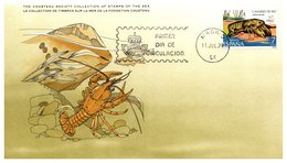 Thème Crustacés - Carte FDC - Crustaceans