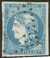 No 44IIa, Bleu Pâle. - TB - 1870 Uitgave Van Bordeaux