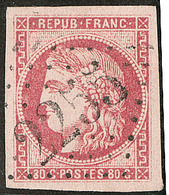 No 49a, Obl Gc 2255, Jolie Pièce. - TB - 1870 Bordeaux Printing