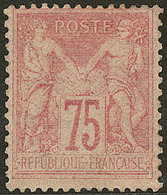 * No 81, Gomme Altérée Mais TB. - R - 1876-1878 Sage (Type I)