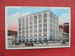 Gold & Co. Department Store   - Nebraska > Lincoln     Ref 3351 - Lincoln