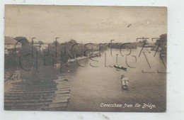 Reading (Royaume-Uni, Berkshire) : Caversham From The Bridge, Harbor  To The Boats In 1910 (lively) PF - Reading