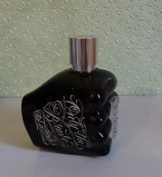 Flacon "ONLY THE BRAVE TATTOO " De DISEL Eau De Toilette Pour Homme  75 Ml VIDE:EMPTY - Flakons (leer)