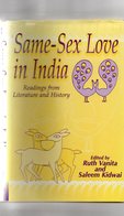 Ruth Vanita And Saleem Kidwai Same-Sex Love In India Readings From Literature And History. - Asie