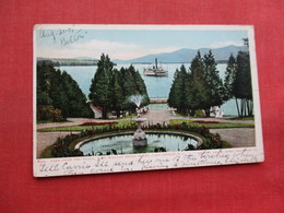 Lake From Fort William Hotel  - New York > Lake George   Ref 3358 - Lake George