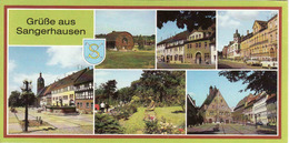 Germany > Saxony-Anhalt > Sangerhausen, Wappen, Ungebraucht - Unused - Sangerhausen