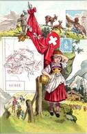 TIMBRES --  SUISSE - Timbres (représentations)