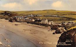 M08116 "BROADHAVEN-THE VILLAGE AND SANDS"   CART. POST. ORIG. SPEDITA 1962 - Pembrokeshire