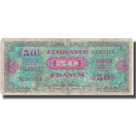 France, 50 Francs, 1945 Verso France, 1945, 1945, B+, Fayette:VF 24.1, KM:122a - 1945 Verso Francés