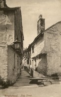 CUMBRIA - HAWKSHEAD - FLAG STREET 1905 Cu118 - Hawkshead