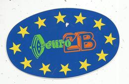 Autocollant , EURO CB ,  150 X 95 Mm - Stickers