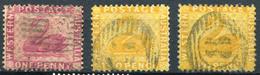 AUSTRALIE - AUSTRALIE OCCIDENTALE - N° 9 + N° 17 (2) OBL. - B/TB - Used Stamps