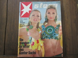 MAGAZINE STERN JUNI 1966  N 24 DIE BLONDEN GIRAFFEN DES GUNTER SACHS - Reizen En Ontspanning