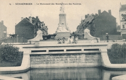 CPA - Belgique - Brussels - Bruxelles - Schaerbeek - Le Monument Des Bienfaiteurs Des Pauvres - Schaarbeek - Schaerbeek