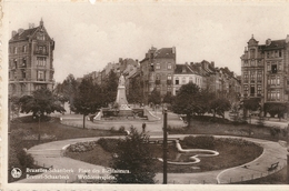 CPA - Belgique - Brussels - Bruxelles - Schaerbeek - Place Des Bienfaiteurs - Schaarbeek - Schaerbeek