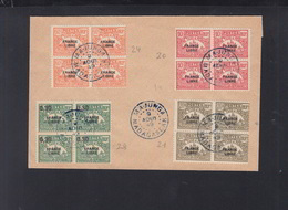 France Madagascar Couvert Majunga 1949 Taxe France Libre (2) - Briefe U. Dokumente