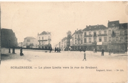 CPA - Belgique - Brussels - Bruxelles - Schaerbeek - La Place Liedts Vers La Rue Du Brabant - Schaarbeek - Schaerbeek