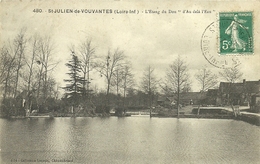 (ST JULIEN DE VOUVANTES )( 44 ) L ETANG DU DON - Saint Julien De Vouvantes