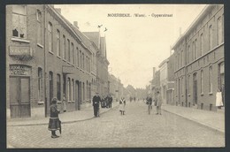 +++ CPA - MOERBEKE - WAES - Opperstraat - Café - Estaminet  // - Mörbeke-Waas