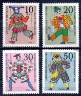 ALLEMAGNE  N°  501/04  * *  Marionnette Clown Arlequin - Puppets