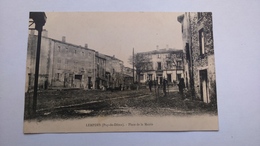 Carte Postale ( S5) Ancienne De Lempdes , Place De La Mairie - Lempdes