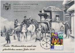 Lichtenstein - 2009 - Geschenkkarte - Zumstein 1483 / Michel 1539 - Covers & Documents