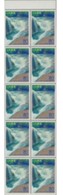 Pane Of 10 Japan 1994  GUNMA Prefecture Stamps Waterfalls 群馬縣 - Water