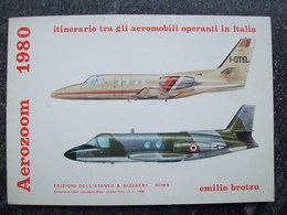 AEROZOOM 1980 Itinerario Tra Gli Aeromobili Operanti In Italia - Motores