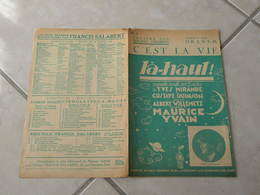 C'est La Vie (Opérette Bouffe Là Haut)-(Paroles A. Willemetz)-(Musique M.Yvain) Partition 1923 - Compositeurs De Comédies Musicales