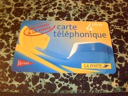 TELECARTE Carte Telephonique La Poste 4 MN NON UTILISÈE ( DATE PERIMÈE POUR COLLECTION) - Raumfahrt