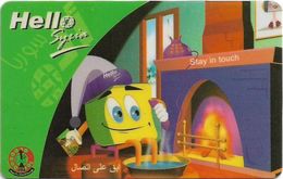 Syria - STE - Hello Syria - At Home, Prepaid 200S.P, Used - Syrie